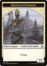 Oketra's Attendant // Beast Token -  (AKH-9 // 21) - Amonkhet