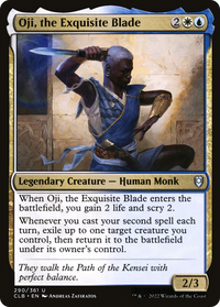 Oji, the Exquisite Blade -  (CLB-290) - Commander Legends: Battle for Baldur's Gate