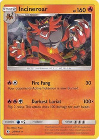 Incineroar - 026/149 (Cracked Ice Holo)/149  - Holofoil Deck Exclusives - Holo Rare