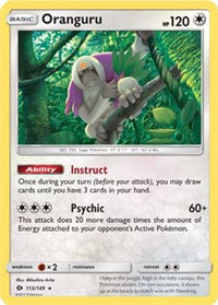 Oranguru - 113/149 (SM Base Set)/149  Deck Exclusives - Rare