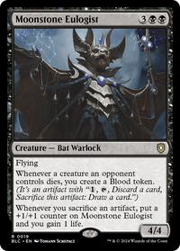 Moonstone Eulogist [Bloomburrow Commander]