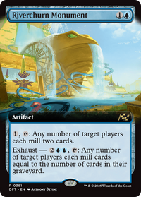 Riverchurn Monument - : (Extended Art) (DFT-381) - Aetherdrift