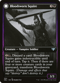 Bloodsworn Squire // Bloodsworn Knight [Innistrad: Double Feature]