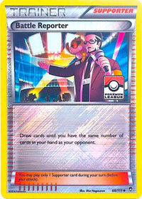 Battle Reporter (Pokemon League) 088/111  - Reverse Holofoil League & Championship Cards - Promo