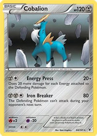 Cobalion - 84/101 (Battle Arena Deck Exclusive)/101  Deck Exclusives - Rare