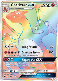 Charizard GX (Secret)  - Holofoil SM  Burning Shadows - Secret Rare