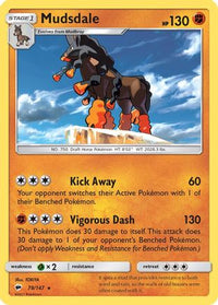 Mudsdale  SM  Burning Shadows - Rare