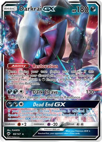 Darkrai GX 088  - Holofoil SM  Burning Shadows - Ultra Rare