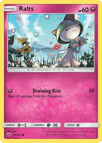 Ralts 091  SM  Burning Shadows - Common