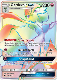 Gardevoir GX (Secret)  - Holofoil SM  Burning Shadows - Secret Rare