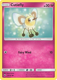Cutiefly 095  SM  Burning Shadows - Common