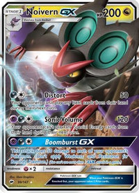 Noivern GX 099  - Holofoil SM  Burning Shadows - Ultra Rare
