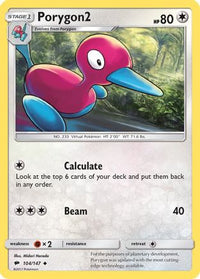 Porygon2 104/147  SM  Burning Shadows - Uncommon
