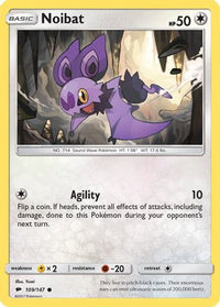 Noibat 109/147  SM  Burning Shadows - Common