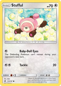 Stufful 110  SM  Burning Shadows - Common