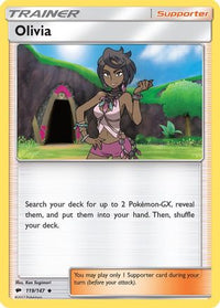 Olivia  SM  Burning Shadows - Uncommon