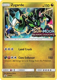 Zygarde - SM48 (Prerelease) [Staff]  - Holofoil SM Promos - Promo