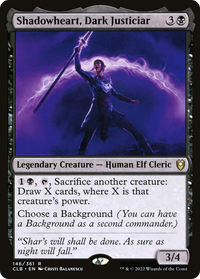 Shadowheart, Dark Justiciar [Commander Legends: Battle for Baldur's Gate]