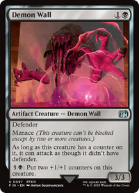 Demon Wall -  Foil (FIN-097) - FINAL FANTASY