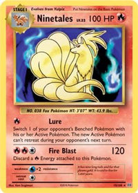 Ninetales - 15/108 (XY Evolutions) (Non-Holo)/108  Deck Exclusives - Rare