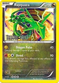 Rayquaza - 11/20 (Dragon Vault)/20  - Holofoil Blister Exclusives - Promo