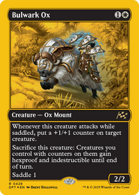 Bulwark Ox (First-Place Foil) -  Foil (DFT-428) - Aetherdrift