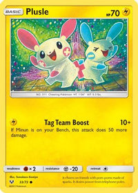 Plusle 033  Shining Legends - Common