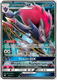 Zoroark GX 053  - Holofoil Shining Legends - Ultra Rare