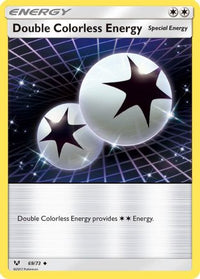 Double Colorless Energy 069  Shining Legends - Uncommon