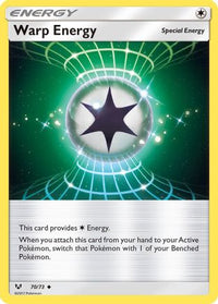 Warp Energy 070  Shining Legends - Uncommon