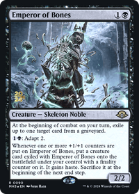 Emperor of Bones [Modern Horizons 3 Prerelease Promos]