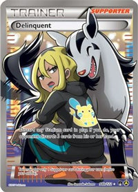 Delinquent (Full Art) 98b/122  - Holofoil Alternate Art Promos - Promo