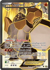 Regirock EX - 43a/124/124  - Holofoil Alternate Art Promos - Promo