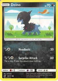 Deino 060  SM  Crimson Invasion - Common