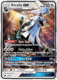 Silvally GX 090  - Holofoil SM  Crimson Invasion - Ultra Rare