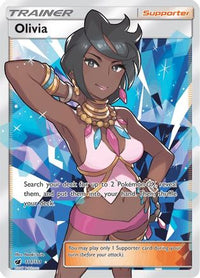 Olivia (Full Art) 111  - Holofoil SM  Crimson Invasion - Ultra Rare
