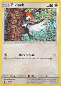 Pikipek - 11/12/12  - Holofoil McDonalds Promos 2017 - Promo