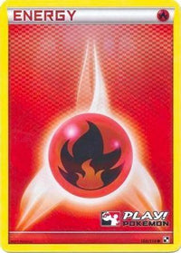 Fire Energy (Play! Pokemon) 106/114  - Holofoil League & Championship Cards - Promo