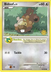 Bidoof - 73/123/123  Countdown Calendar Promos - Promo