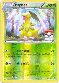 Bayleef - 2/122 (Pokemon League)/122  - Reverse Holofoil League & Championship Cards - Promo