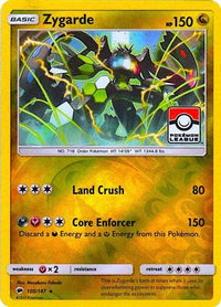 Zygarde (Pokemon League) 100/147  - Reverse Holofoil League & Championship Cards - Promo