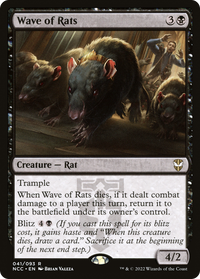 Wave of Rats [Streets of New Capenna Commander]