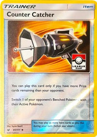 Counter Catcher (League Cup) 091/111  - Reverse Holofoil League & Championship Cards - Promo