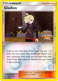Gladion - 95/111 (Regional Championships)/111  - Reverse Holofoil League & Championship Cards - Promo
