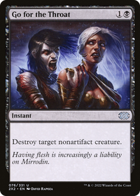 Go for the Throat [Double Masters 2022]
