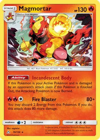 Magmortar  - Holofoil SM  Ultra Prism - Holo Rare