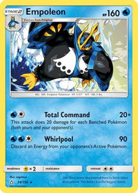 Empoleon 034  SM  Ultra Prism - Rare