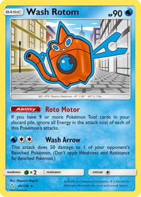 Wash Rotom 040  SM  Ultra Prism - Rare