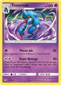 Toxicroak  SM  Ultra Prism - Rare