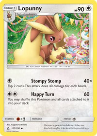Lopunny 107  SM  Ultra Prism - Uncommon